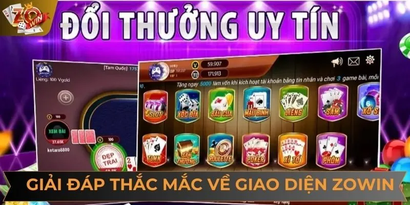 Trả lời các thắc mắc về công nghệ và giao diện sân chơi